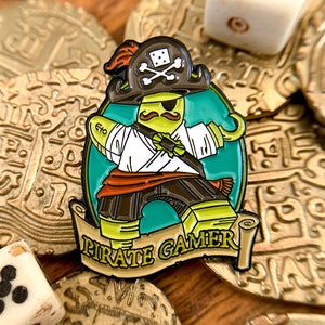 Pirate Gamer Pin