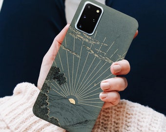 Sunset case forest case for Samsung A54 case A55 case S24 Plus A32 forest A42 5G case A53 case A52s case S23 FE case galaxy A15 Samsung S24