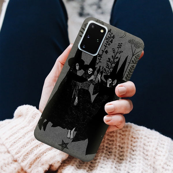 Witches horror case A52s case for Samsung A54 S24Plus case A55 A15 case A53 case S24 case A32 5G case for Samsung A14 s24 ultra A52 case