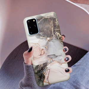 Gray marble granite case for Samsung A32 case A55 S23 Plus A15 case for Samsung A14 S23 FE case A52 case A52s case Galaxy A54 case A53 case image 1