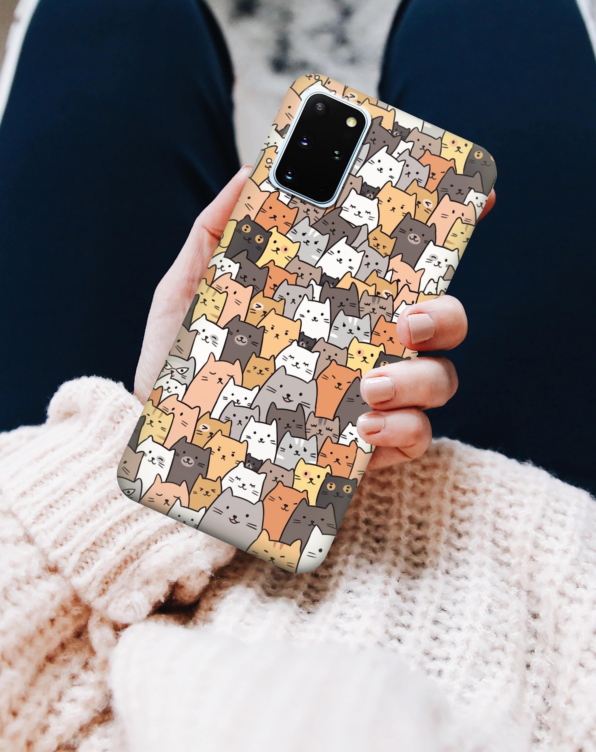 Animals Case A52 Case Note 20 Cats Case for Samsung A12 5G Etsy Canada