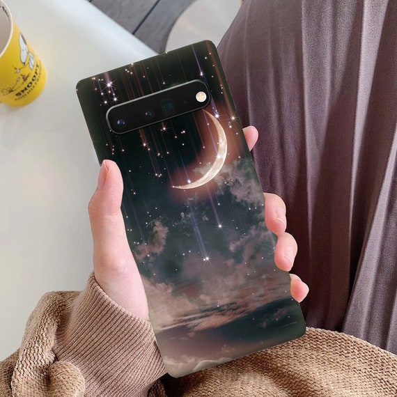 Pixel 6a Case Moon Case Pixel 8 Case Pixel 7 Case Stars Case Pixel