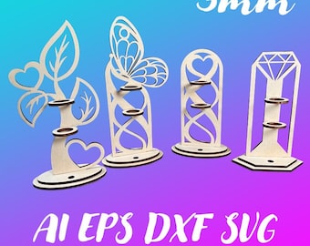 Elegant Wooden Pen Stand