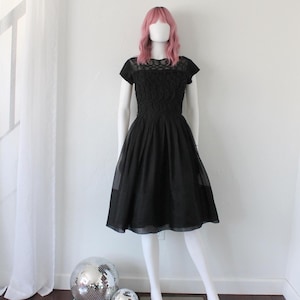 Black Fit and Flare Dresses - Etsy
