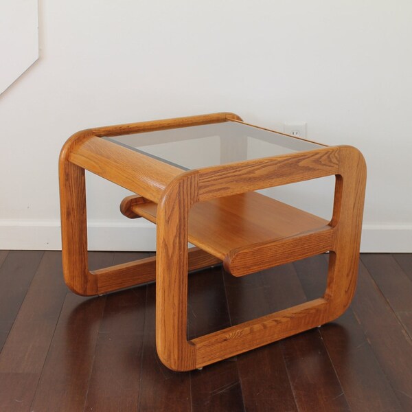 Retro Side Table Etsy