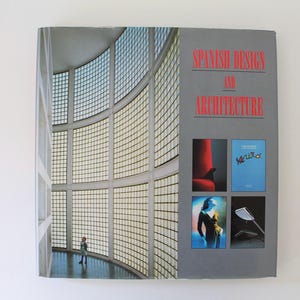 Spanish Design and Architecture by Emma Dent Coad – Vintage 90&#39;s Hardcover Coffee Table Book