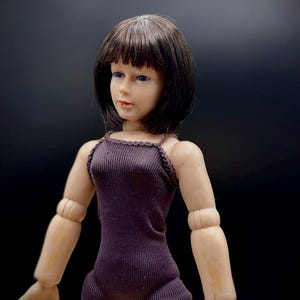 Wig for Heidi Ott 1/12 , Handmade Natural Wig for Heidi Ott doll, Natural wig for Phicen TBL 1/12 size