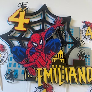 Spiderman party, spider cake topper, spider man birthday party, spider man, Spiderman, spider cup cake topper, Spiderman decor party,
