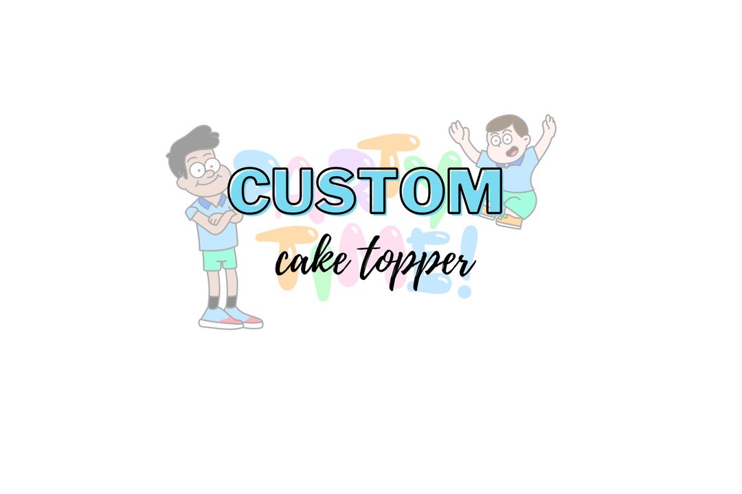 Custom Topper Insert Order Custom (topper) - Etsy
