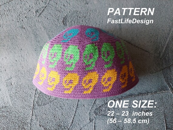 CROCHET PATTERN: SKULL Hat | Etsy Australia