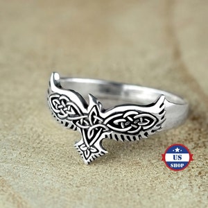 925 Sterling Silver Phoenix Ring