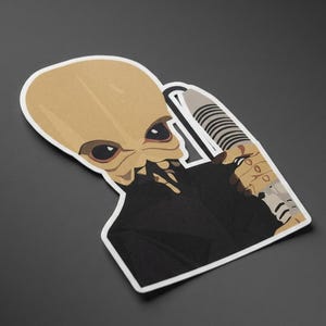 Pegatina de la banda Cantina de 7,6 x 7,6 cm - Resistente al agua, a los arañazos y a los rayos UV - Adhesivo removible