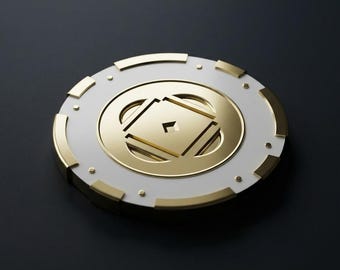 Outer Rim Kessel Sabacc Token - STL File Download 3D Printer Files