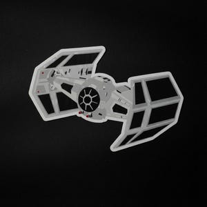 Adesivo in vinile Vader's Fighter: 3x3" impermeabile, resistente ai graffi e ai raggi UV