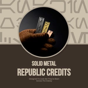 Metal Republic Sabacc Credits: Star Wars-cosplayprop