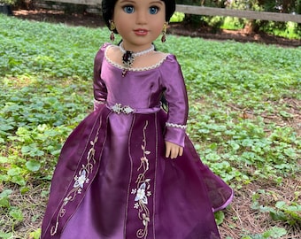 Custom American Girl Historical Medieval Renaissance Princess Doll Ophelia OOAK READ