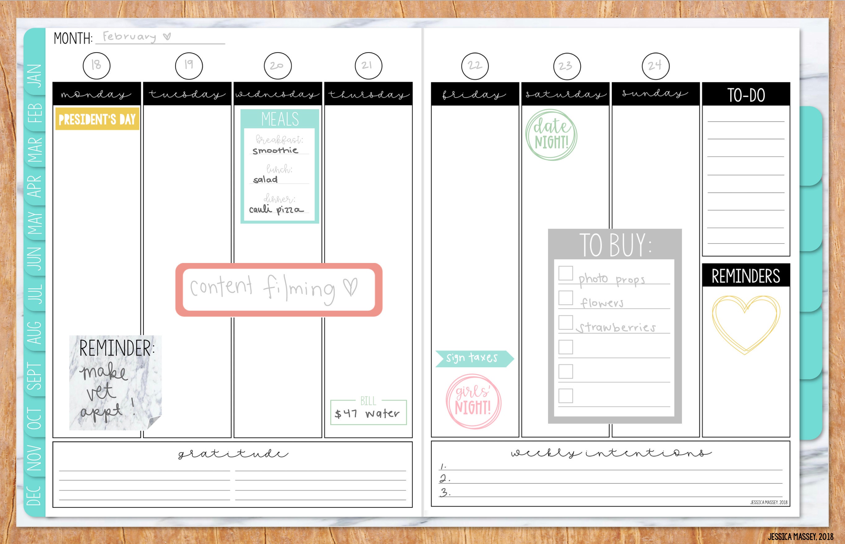 Digital Planning Sticker Bundle With Holidays - Etsy