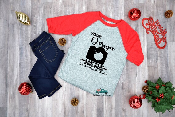 Rabbit Skin Toddler Baseball Tee Mockup Toddler Christmas Rabbit Skin Toddler Baseball Tee Mockup Toddler Christmas
