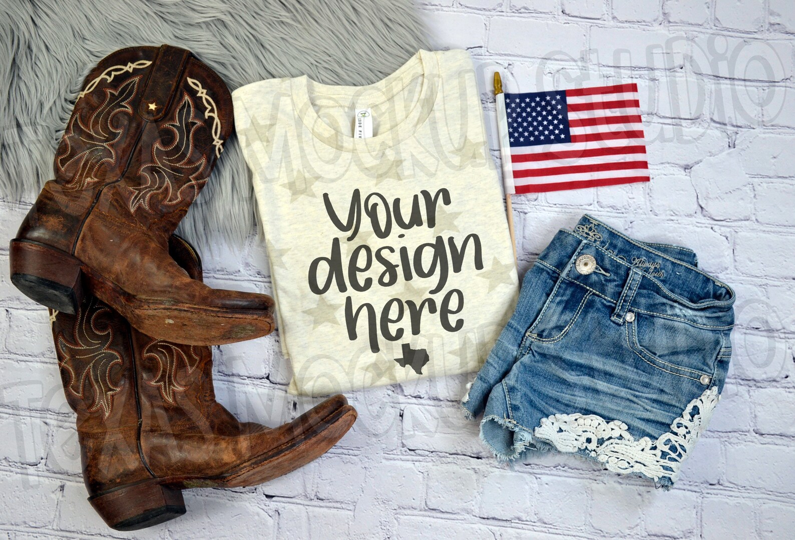 Code Five Star Shirt Mockup, Mockup, Star Shirt, Natural Heather Shirt ...