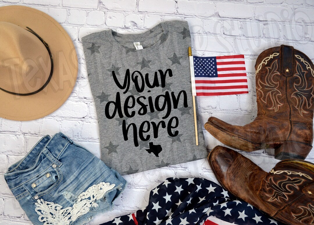 Group Code Five Star Shirt Mockup, Mockup, Star, Natural Heather Shirt ...