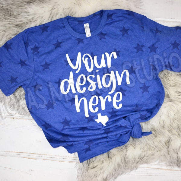 Code Five Heather blue Star shirt mockup, Star, Code five shirt mockup, boho mockup, tshirt mockup, digital download, JPG