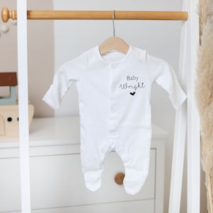 Personalised babygrow , personalised baby grow , personalised new baby gift , personalised baby shower gift , new baby gift , baby name