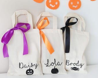 Halloween personalisierte Cotton Party Bag Favors