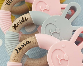 Personalised baby gift | personalised baby boy | personalised baby girl gift | newbaby gift | baby boy gift | baby girl gift | bunny toy