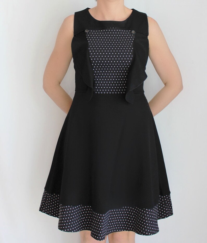 Retro Dress Polka Dots Dress