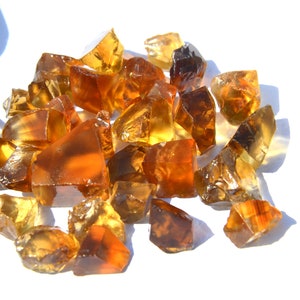 100 % Natural beautiful and genuine yellow citrine Rough rock 10-15mm size best Cut quality wholesale prices