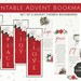 Printable Bookmarks Advent Theme | Advent Bookmark Set | Christian ...