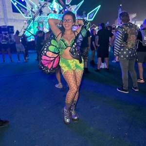 Fabriqué sur commande - Beau soutien-gorge papillon Rave