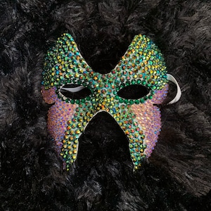 READY TO SHIP- Butterfly Masquerade Glam Mask