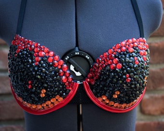 Made To Order- Hell/Sinner Rave Bra