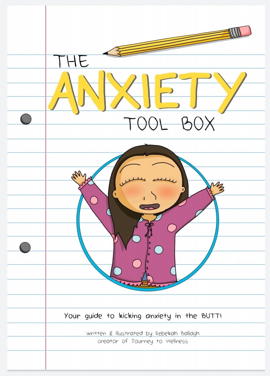 The Anxiety Toolbox Ebook by Journey to Wellness Etsy