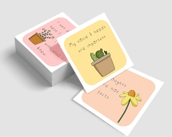 Affirmations Cards - Journey to Wellness digital download