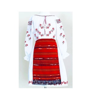 Romanian traditional costume/Romania suit/romanian dance costume/moldavian suit/romania traditional dress/romania skirt ia/romania baby