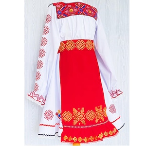 Rumänische Tracht/Rumänien Anzug/Rumänische Tanzkostüm/Moldawischer Anzug/Rumänische Tracht/Rumänische Rock ia/Rumänisch ie