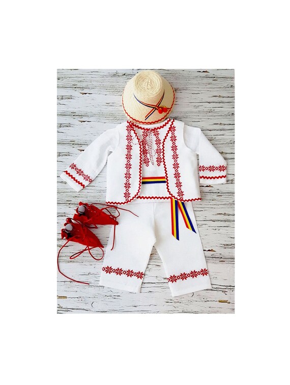 Romanian Traditional Costume/romanian Folk Blouse/romanian - Etsy