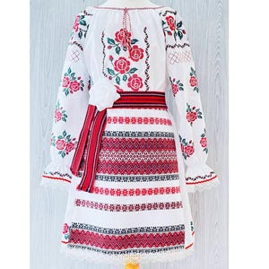 Rumänische Tracht/Rumänische Bluse/Rumänische Tanztracht/Moldawische ie/Rumänische Tracht/Rumänische traditionelle Babyparty