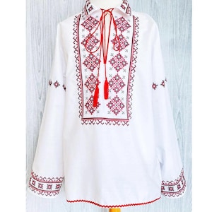 Romanian traditional shirt /Romanian folk shirt/Moldavian suit/Traditional Men's Romanian clothing/Traditional Romanian shirt boys