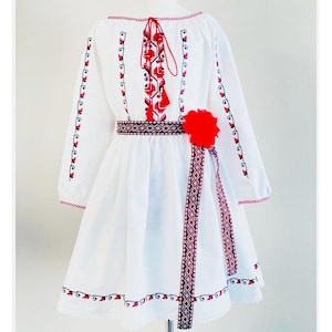 Rumänische Tracht/Rumänische Bluse/Rumänische Tanztracht/Moldawische ie/Rumänische Tracht/Rumänische traditionelle Babyparty