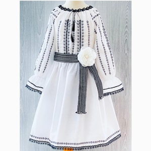 Rumänische Tracht/Rumänische Bluse/Rumänische Tanztracht/Moldawische ie/Rumänische Tracht/Rumänische traditionelle Babyparty