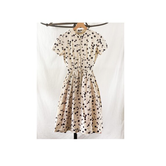1950’s Ink Blot Shirtdress by Jonathan Logan
