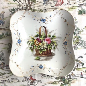 Exquisite dekorative Schale aus dem 19