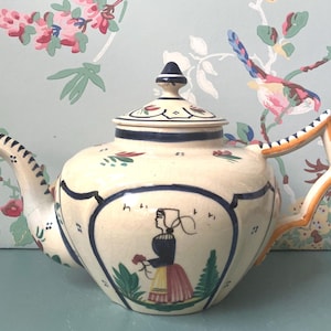 アンリオカンペール　ティーポット Henriot quimper cup - Etsy 日本