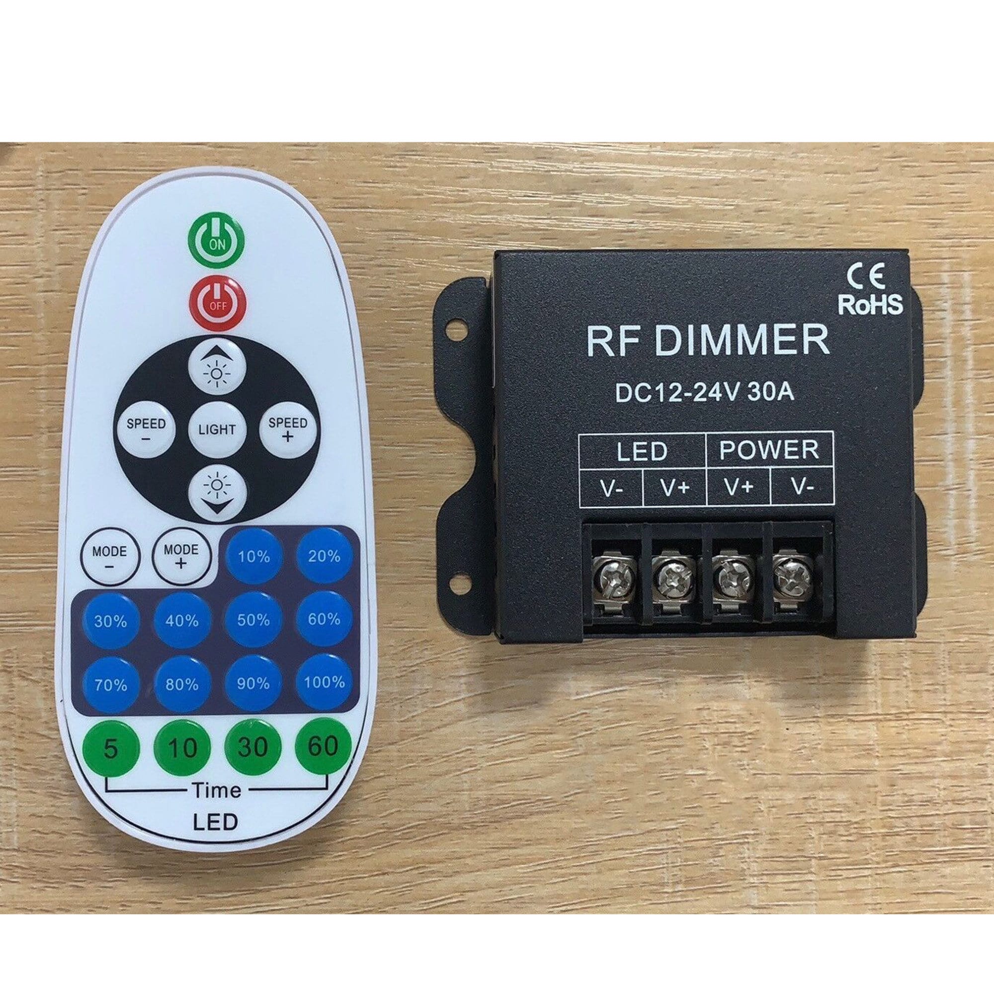 LED Neon Sign Dimmer Remote Controller Mini Dimmer Remote Etsy Canada