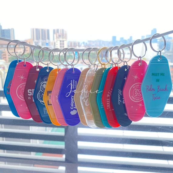 カスタムヴィンテージスタイルキーホルダー：大量注文のウェディング