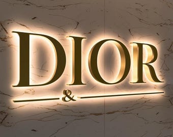 Hintergrundbeleuchtetes Logo-Schild, 3D-Business-Zeichen, Schönheitssalon-Zeichen, Business-Schild, Benutzerdefiniertes 3D-Logo, Logo mit erhabenem 3D-Design, Beschilderung für den Zahnarzt