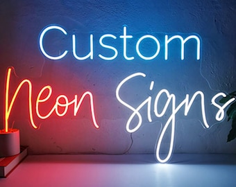 Personalize Flex LED Neon Signs Light for Wedding Party Home Decor Customize Neon Sign Bar Store Logo Neon Sign
